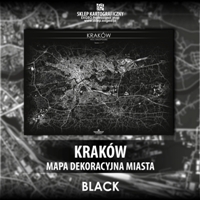 Kraków | Mapa dekoracyjna miasta | ArtCityMap